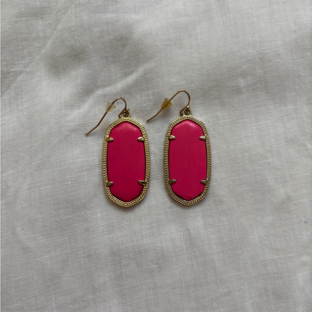 Kendra Scott Magenta Elle Earrings